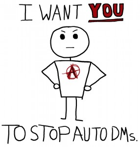 Stop Auto DMs - The Anti-Social Media