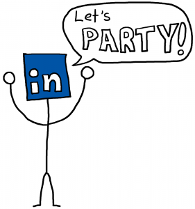 Party On LinkedIn - The Anti-Social Media