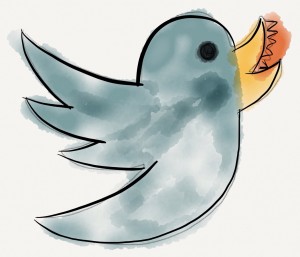 The Bloodied Twitter Bird