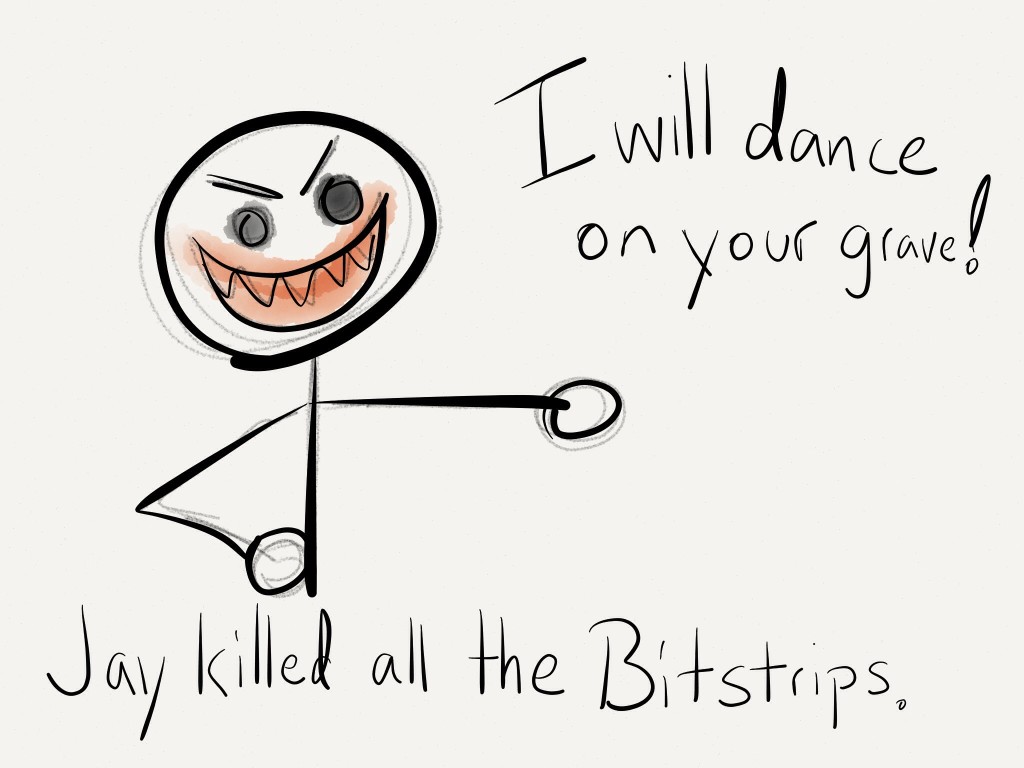 I Will Dance on Bitstrips Grave